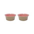 Tigela Ceramica Bowl Pequeno Rose Molho Farofa Petiscos 2un