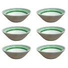 Tigela Conic de Ceramica Estampa Donna Campestre 500ml 6un - Biona 141471