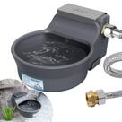 Tigela de água automática para cães Ficuswin montada na parede com capacidade de 2L Tigela de água automática para cães Ficuswin montada na parede com capacidade de 2L