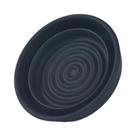Tigela De Barba Dobrável De Silicone Preta Para Viagem - Produtos De Barba Yaqi