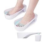 Tigela de imersão para pés Yokilly Toe Nail Soaker Bowl 2 peças brancas