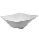 Tigela De Melamina Quadrada Branca Premium 32,5Cm - Rio chens util goods