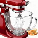 Tigela de vidro para batedeira GuanQiao 5 qt, espessada e de dupla camada