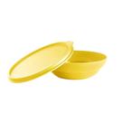 Tigela e Pote Tupperware Pragela 450ml - Amarelo Limão