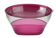 Tigela Elegância 4,6 litros Rosa Translúcido Tupperware