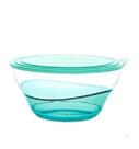 Tigela Elegância Alta Policarbonato Tupperware 3,2 Litros - Translúcida/Tropical Tigela Elegância Alta Policarbonato Tupperware 3,2 Litros - Translúcida/Tropical
