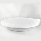 Tigela Elegância Rasa Branca