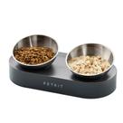 Tigela elevada para comida para cães e gatos PETKIT 304 em aço inoxidável
