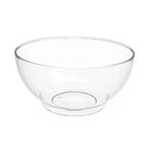 Tigela Grande Crippa Travessa Redonda 3,1L Transparente Servir Salada Sobremesa