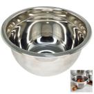 Tigela Inox Bowl Bacia Cumbuca Receita Preparo Cozinha Casa Restaurante Lanchonete Armazenamento Multiuso Versatil