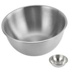 Tigela Inox Bowl Bacia Cumbuca Receita Preparo Residencial Comercial Salada Fruta Resistente Multiuso Duravel