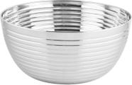Tigela Inox Bowl Profissional para Saladas Massas e Preparo de Receitas