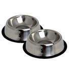 Tigela Inox Para Pet Comedouro e Bebedouro 1,6L - 2 Unidades Tigela Inox Para Pet Comedouro e Bebedouro 1,6L - 2 Unidades