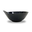 Tigela Japonesa Tensui Preta Lisa Japonês 12x4,5cm