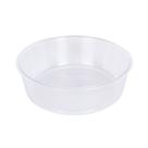 Tigela Jel Plast Pet Piu Redonda Cristal para Pássaros - Tamanho G