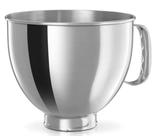 Tigela kitchenaid para batedeira stand mixer em aço inox 4,83l kiq01axona