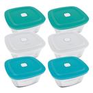 Tigela Marinex Facilita VAP 2L com Tampa(Cores Sortidas) - Embalagem com 6 Peças Tigela Marinex Facilita VAP 2L com Tampa(Cores Sortidas) - Embalagem com 6 Peças