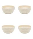Tigela mendi marfim 500 ml oxford ceramica kit 4 unidades