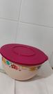 Tigela murano floral 4:300 L Tupperware original