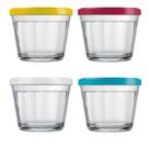 Tigela Nadir Americano 150ml Pequena 4210 com Tampa Cores Sortidas - Embalagem com 12 Peças Tigela Nadir Americano 150ml Pequena 4210 com Tampa Cores Sortidas - Embalagem com 12 Peças