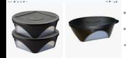 Tigela outdoor kit 3 peças Tupperware original