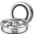 Tigela para cães Slow Feeder Feedoo em aço inoxidável com capacidade de 500 mL