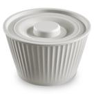 Tigela Plástico Com Tampa 1000ml Redonda Bowl Pote Redondo Tigela Plástico Com Tampa 1000ml Redonda Bowl Pote Redondo