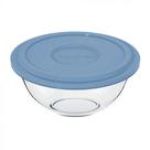 Tigela Plus 1.5L Astral com Tampa Azul 030633 - Marinex