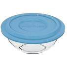 Tigela Plus Redonda Com Tampa 500ml Nadir Marinex Azul