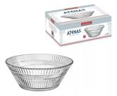 Tigela Pote Centro De Mesa Saladeira Vidro Redonda 1700ml