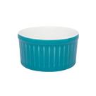 Tigela Ramequin em Porcelana Branca/Azul 6x3cm 50ml - Oxford
