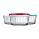 Tigela Redonda Americano C/Tampa 600 ml Nadir 4010/667 Transparente