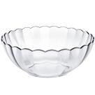 Tigela Saladeira Redonda Grande 3 Litros Tigela Bowl De Vidro Bella Marinex