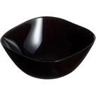 Tigela vidro 16,8cm x 5,5cm preto
