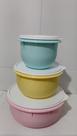 Tigelas batedeira kit 3 peças Tupperware original