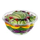 Tigelas de salada, embalagem confortável, plástico transparente, 950 ml (32 onças) x 50 Tigelas de salada, embalagem confortável, plástico transparente, 950 ml (32 onças) x 50