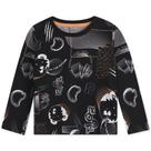 Tigor Camiseta Manga Longa Bebe Preto