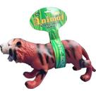 Tigre Animal De Brinquedo Vinil/borracha Macio Com Som