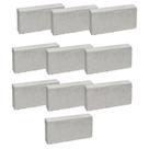 Tijolo Refratário De 11,4x23x5,1 Com 10 Peças - Cerâmica Martins Tijolo Refratario 114x230x51 Com 10 Pecas Martins