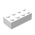Tijolos de construção Plowyour Classic White 24 x 100 peças