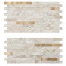 Tile Midcard 20 folhas de PVC Peel Stick Kitchen Backsplash