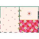 Tilibra Caderno Argolado Colegial Check Pop 10M 160 Folhas Capa Cartonada Argolas Douradas