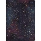 Tilibra - Planner Grampeado 17,8 x 25,4 cm Magic 90 G 2025 - Signos fundo azul escuro