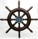 Timão de Barco Decorativo em Resina 50cm Náutica 125