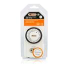 Timer Analógico 10A Bivolt com Intervalos de 15min e Fusível Externo Foxlux Timer Analógico 10A Bivolt com Intervalos de 15min e Fusível Externo Foxlux