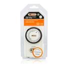 Timer Analógico Foxlux 10A Bivolt Programações 15min Fusível Externo Plugue Novo