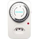 Timer Analogico Qualitronix Bivolt Qta01 Timer Analogico Qualitronix Bivolt Qta01