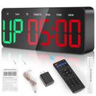 Timer de Academia Samshow Grande Digital 12 pol. 6 Modos com Alarme Alto
