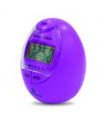 Timer de cozinha digital ovo contador progressivo e regressivo lilas incoterm.