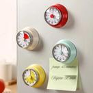 Timer Magnético Analógico Para Cozinha Estudo Temporizador Inox